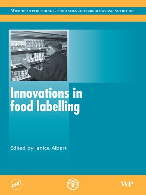 cover image of Innovations in Food Labelling